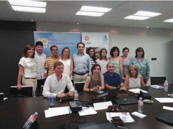 Asistentes a la quinta sesin presencial de la I Edicin del Curso de Experto Universitario en Comunicacin Agroalimentaria.